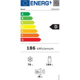 Bosch Ugr. hladnjak KIN86ADD0 Serie 6|,D, H:184L,Z:76L,No Frost, | Eponuda.ba