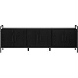  TV ormar 146 x 33 x 50 cm Crni hrast Konstruirano drvo | shoptok.hr