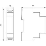 Mak Trade KONTAKTOR MODULARNA 20A MC-20 2P (MONOFAZNA) | ePonuda.com