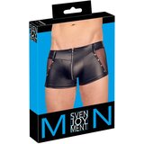 Svenjoyment - bokserice s prozirnim bočnim stranama, patent zatvarač (crne) - M Cijene