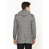 Dewberry PLT8335 MEN'S COAT-PLAID GREY | shoptok.hr