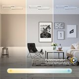 BRILONER 3761019 - led prigušiva stropna svetiljka LED/45W/230V 2700-6500K+daljinski upravljač matni hrom | Eponuda.com