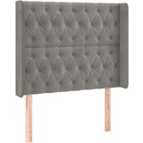  Box spring s madracem LED svjetlosivi 100x200 cm baršun | shoptok.hr