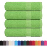 vidaXL Ručnici za tuširanje 4 kom zeleni 70x140 cm 360 gsm 100 % pamuk | shoptok.hr