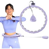  Hhm14 hula hoop ljubičasti magnetni s utegom + brojačem hms | shoptok.hr