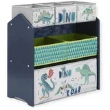 dječja polica za igračke s kutijama za pohranu Dinosaur