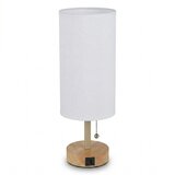  Brilagi - Stona lampa sa USB portom TABLON 1xE27/25W/230V hrast/bež/bela | Eponuda.com