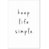  Slika - Message (1-part) - English Text in Motivational Tone 40x60 Standard | shoptok.hr