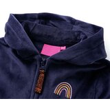  Dječja jakna s kapuljačom modra 92 | shoptok.hr