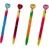 Diamantna kemična svinčnik sijoča modra polnitev 0.7mm mešanica | Shoptok.si