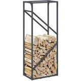  Stalak za drva antracit 40x25x100 cm hladno valjani čelik | shoptok.hr