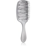 Olivia Garden ESSENTIAL CARE FLEX Medium Hair Bristles krtača za lase Ice Grey 1 kos | Shoptok.si