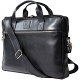  torba poslovna za notebook 15,6" kožna exactive exacompta 17437E crna | Shoptok.si