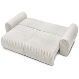 Bobochic Paris Krem sklopiva sofa od samta 257 cm Lucien – | shoptok.hr