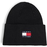 Tommy Hilfiger Kape Heritage Flag Beanie Črna Cene
