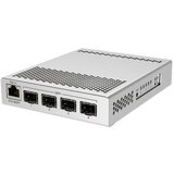 MikroTik CRS305-1G-4S+IN network switch Managed Gigabit Ethernet (10 /100 /1000) Power over Ethernet (PoE) White | shoptok.hr