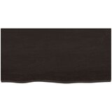  Kupaonska radna ploča tamnosiva 80x40x(2-4) cm tretirano drvo | shoptok.hr