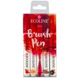  akvarel olovke Ecoline Brush Pen Red | Set od 5 komada Cene