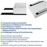 Wenko Bijela plastična prilagodljiva dodatna kuhinjska polica 17x38,5 cm Simon – | shoptok.hr