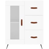  Visoka komoda bijela 69,5x34x180 cm konstruirano drvo | shoptok.hr