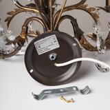  ONLI - Zidno svetlo TERESA 5xE14/6W/230V bronza | Eponuda.com