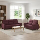  Set sofe 2 pcs Ljubičasta Tkanina Cijene