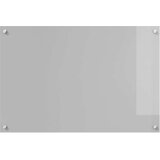  Kuhinjski zid Svijetlo siva 90 x 60 cm Staklo otporno na udarce | Shoptok.si