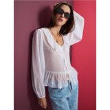 Sinsay Bluza s ukrasnim volanima | shoptok.hr