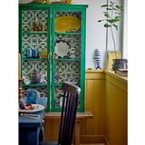 Bloomingville Zelena stenska vitrina iz masivne jelke 81x122x22 cm Hazem – | Shoptok.si