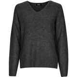 Only Puloverji ONLCAMILLA V-NECK L/S PULLOVER KNT NOOS Siva | Shoptok.si