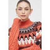 Vero Moda Pulover ženski, oranžna barva | Shoptok.si