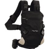 Nuna Kenguru CUDL CLIK Front and Back Black Caviar | Shoptok.si