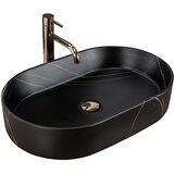 Rea Pultni umivalnik NADIA Stone Black Mat Cene