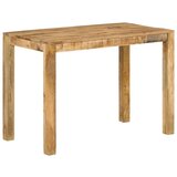 vidaXL Jedilna miza 110x55x76 cm trden mangov les | Shoptok.si