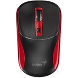 Genius NX-7123 preprosta in zanesljiva brezžična miška črna/rdeča plug-and-play 31030043402 Copilot, (5000367798) | Shoptok.si
