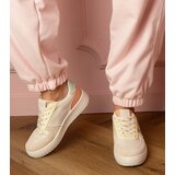 Gemre Beige glitter embellished sneakers Blona | Shoptok.si