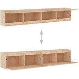  Zidni ormarići 2 kom 100 x 30 x 35 cm od masivne borovine | shoptok.hr