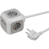 USB-Charger 4-fold Socket Cube