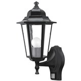Rabalux velence spoljna zidna lampa 60W crna IP43 senzor