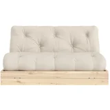 Bež sklopiva sofa 145 cm Flip –