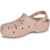 Crocs Classic Floral Cut Out Clog Bež | shoptok.hr