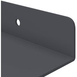 Lebdeća polica Zidne 4 pcs Antracit 60 x 8,5 x 2,5 cm Čelik | shoptok.hr