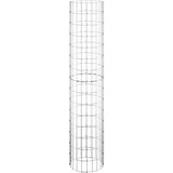  Kružni gabionski stup od pocinčanog čelika Ø 30 x 150 cm | shoptok.hr