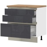 Jela spodnji element R-90-3MBOX/5 za kuhinjo infinity (več barv)-antracit, visoki sijaj Cene