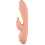 silikonski duo vibrator za vaginu i klitoris — 21 cm — 51106