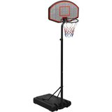 vidaXL Košarkarsko stojalo črno 237-307 cm polieten | Shoptok.si
