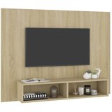  Zidni TV ormarić boja hrasta sonome 120 x 23,5 x 90 cm drveni | shoptok.hr
