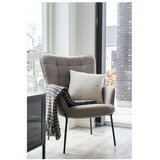 House Nordic Svetlo siv fotelj z naslonom Glasgow – | Shoptok.si