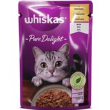 Whiskas hrana za mace pure delight piletina 85G Cene