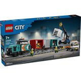 Lego LEGO® City - Pristaniški tovorni vlak z žerjavom in tovornjak (60509) | Shoptok.si